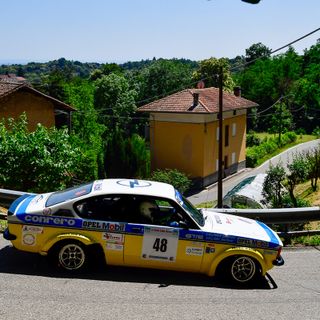 Stefano Villani - Lorenzo Lalomia - Opel kadett Gt/e al Rally Lana Storico  (Foto Magnano)