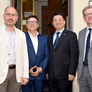 Visita del Console generale della Cina alla Direzione del Sito Unesco