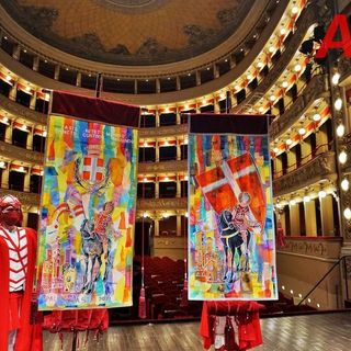 Nello scatto, di Merfephoto - Efrem Zanchettin, un momento della Stima dei Palii dello scorso anno