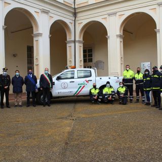 Presentato al Michelerio il nuovo pick-up assegnato alla Protezione Civile Città di Asti