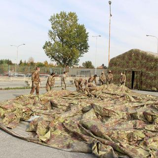 Verranno installate nei prossimi giorni ad Asti le tensostrutture dell'esercito