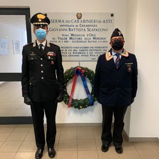 Commemorazione astigiana per i carabinieri caduti in guerra e nell’adempimento del proprio dovere