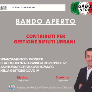 Screenshot dalla pagina Facebook dell'assessore Marco Gabusi