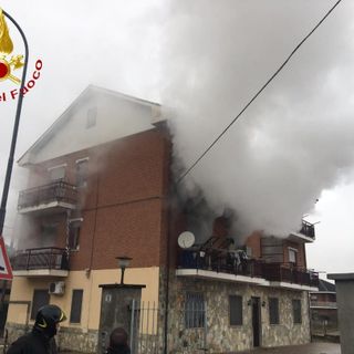 La palazzina in cui si è verificata l'esplosione