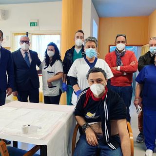 Gabusi e Cavallero, vaccinazioni centro assistenziale Costigliole d'Asti