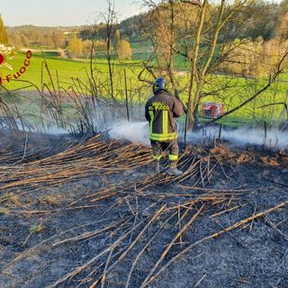 Intenso pomeriggio per i vigili del fuoco di Asti, tra incendi sterpaglie e alberi pericolanti