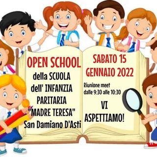 San Damiano: open day virtuale per la scuola dell'infanzia paritaria &quot;Madre Teresa&quot;