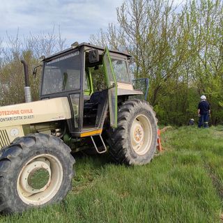 Protezione civile: i volontari hanno rimosso diverse piante sul Versa, che ostacolavano il deflusso dell'acqua