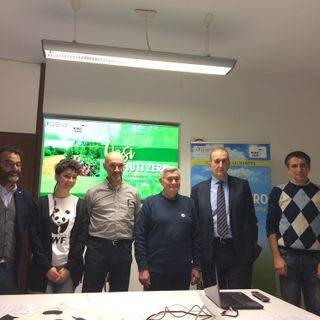 Un momento della presentazione del progetto