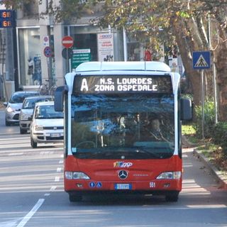 Un autobus della flotta di Asp