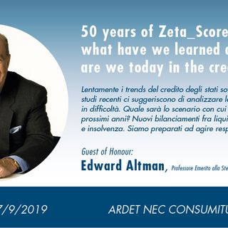 Edward Altman fa tappa in Adaci al meeting della Community dei CPO LOUNGE 27 Settembre Regina Palace Stresa (VB)