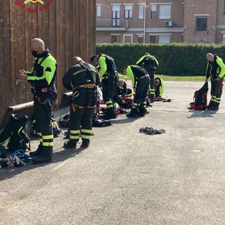 Addestramenti speciali per i Vigili del Fuoco di Asti con gli specialisti Saf