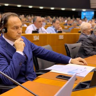 Alberto Cirio all'europarlamento