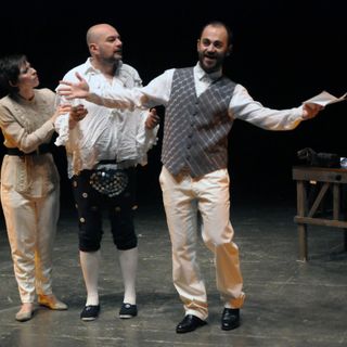 Allievi del corso di recitazione