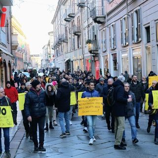 Una foto di repertorio della protesta degli ambulanti contro l'Amministrazione (merfephoto)