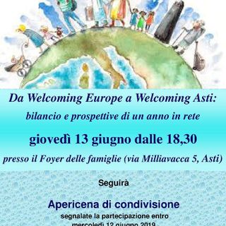 Nasce la &quot;Rete Welcoming Asti&quot;. Giovedì 13 la presentazione ufficiale dell'iniziativa