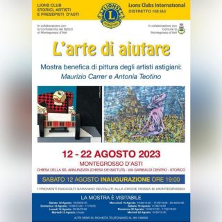 L'arte incontra la solidarietà con la mostra di Antonia Teotino e Maurizio Carrer