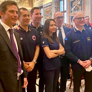 Protezione civile: Papa Francesco benedice i volontari dell'esercito della pace