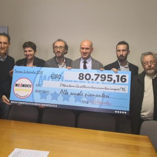 La cerimonia di consegna