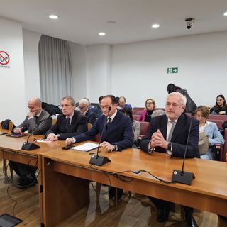 Un momento dell'audizione in Corte dei Conti a Torino