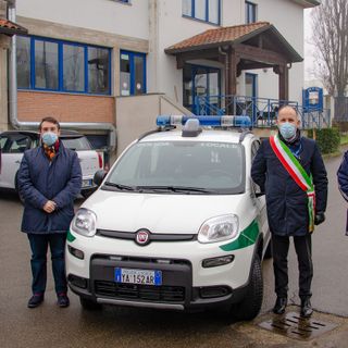 Una nuova Panda 4x4 da oggi a disposizione del comando di polizia municipale di Asti