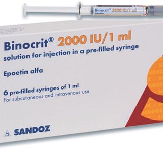 Ritirato un lotto del medicinale antianemico Binocrit per risultati fuori specifica