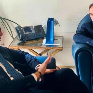 Il ministro Boccia con il presidente Cirio in un'immagine di repertorio