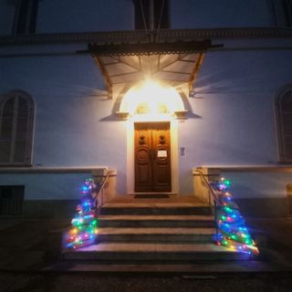 A Bubbio alberi di Natale con pallet di recupero