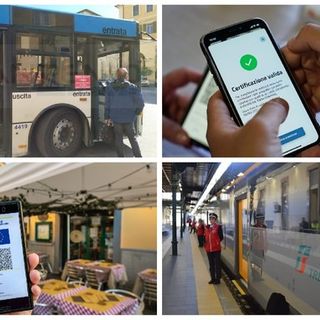 Covid, dal primo aprile via il green pass per bus, metro e hotel, dad solo per i contagiati