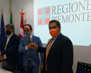 Alberto Cirio e Giovanni Toti