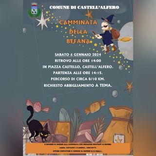 L'Epifania a Castell'Alfero con la &quot;Camminata&quot;, divertimento e musica