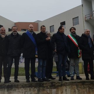 Il cantiere dell'ospedale della Valle Belbo