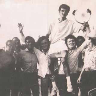 Cerot tra i tifosi in Paradiso