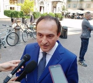 Il presidente della Regione Piemonte, Alberto Cirio