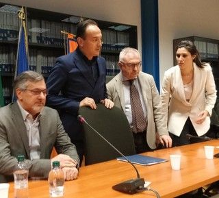 L'assessore Icardi e il presidente Cirio ritratti in una foto d'archivio