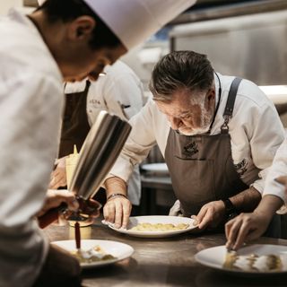 Settimo compleanno per l'Associazione produttori del Nizza con lo chef stellato Camìa