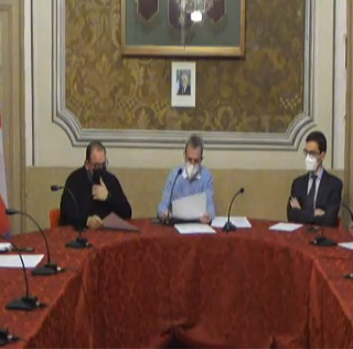 La conferenza stampa di Villanova