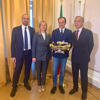 Mauro Carbone  Karen Terracciano on. Alberto Cirio