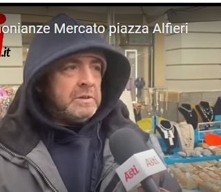 Foto di archivio tratta dal video di una manifestazione