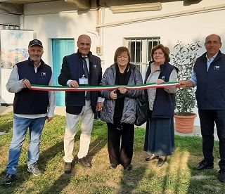 Nuova veste per il cortile della sede dell'associazione “Con Te”