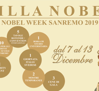Nobel Week: a Sanremo dal 7 al 13 dicembre una settimana internazionale dedicata ai Premi Nobel