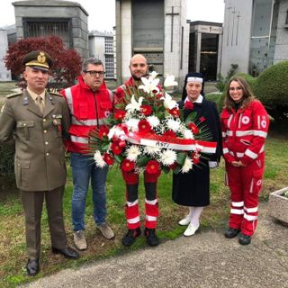 Croce Rossa Italiana, al cimitero per la commemorazione dei defunti