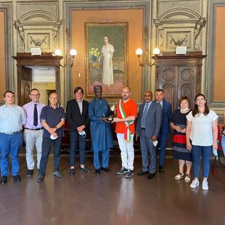 Ricevuto in Municipio l'Ambasciatore nigeriano Paul Oga Adikwu