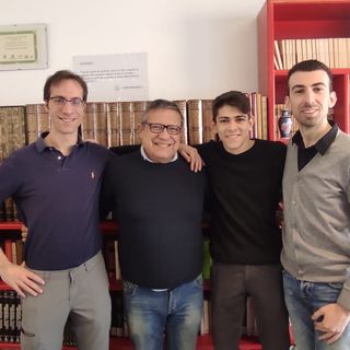 Diego con i suoi insegnanti