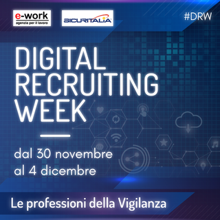 Digital Recruiting Week, dal 30 novembre al 4 dicembre selezioni per 150 addetti in Piemonte