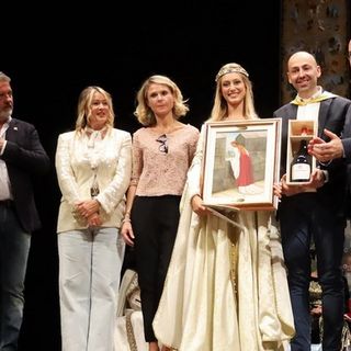 La premiazione della Damigella del Palio 2022