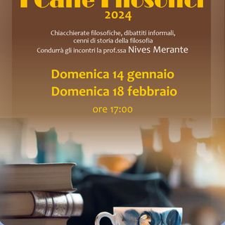 Tornano i Caffè Filosofici alla Biblioteca Monticone