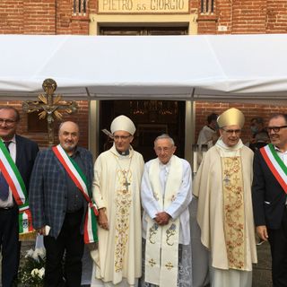 A Montechiaro messa solenne e festa per i 70 anni (più uno) di ordinazione di don Luigi Boeri