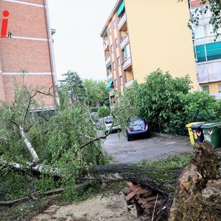 Il downburst che colpì Asti il 5 luglio