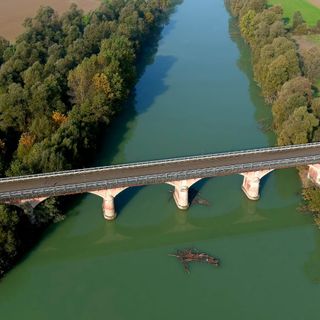 Castello di Annone, droni militari monitorano il Tanaro dopo l'alluvione [FOTO]